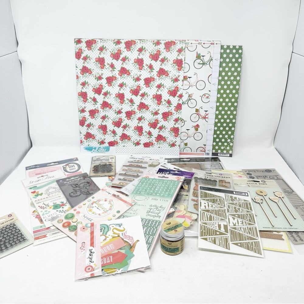 Assorted Scrapbooking Supplies NWT Mystery Pull - Picture 13 of 16
